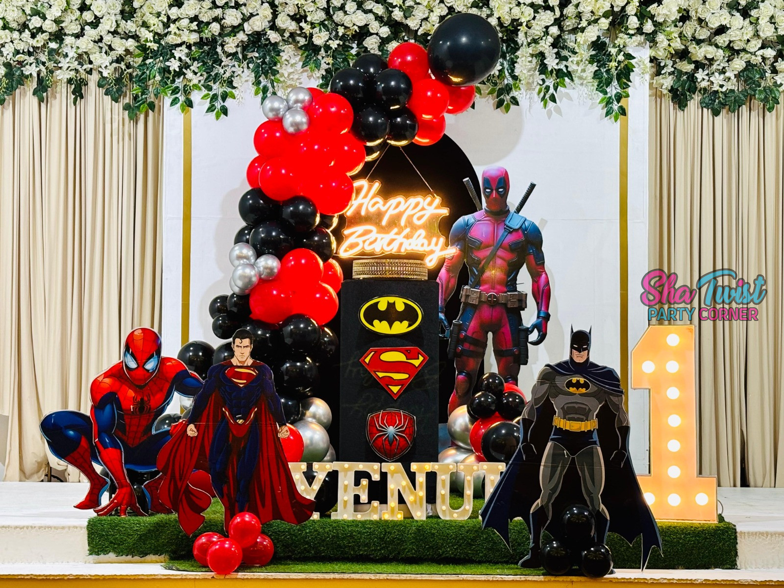 Super Heros — event decoration design in Sri Lanka