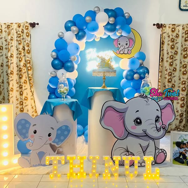 Baby Elephant — event decoration design in Sri Lanka